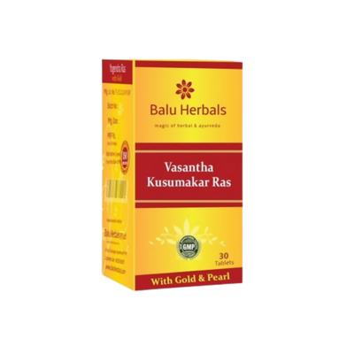 Balu Herbals Vasant Kusumakar Tablets