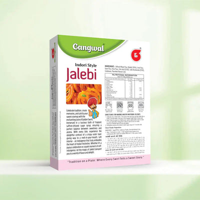 Gangwal Instant Dessert Jalebi Mix + Chasni Powder - 200 gms