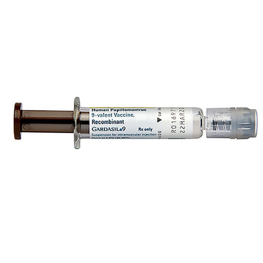 Gardasil 9 Human Papillomavirus Vaccine (HPV vaccine) Recombinant, 20 mcg - 60 mcg (10-Pack) **Requires Refrigeration (RX)