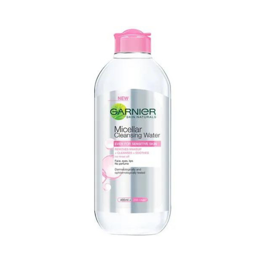 Garnier skin naturals Micellar oil-infused cleansing water, for all skin types, dermatologically and ophthalmologically tested 400ml