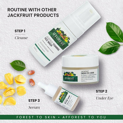 Afforest Jackfruit Under Eye Creme with 2% Vitamin C, 10% Jackfruit Seed