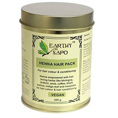 Earthy Sapo Henna Hair Pack