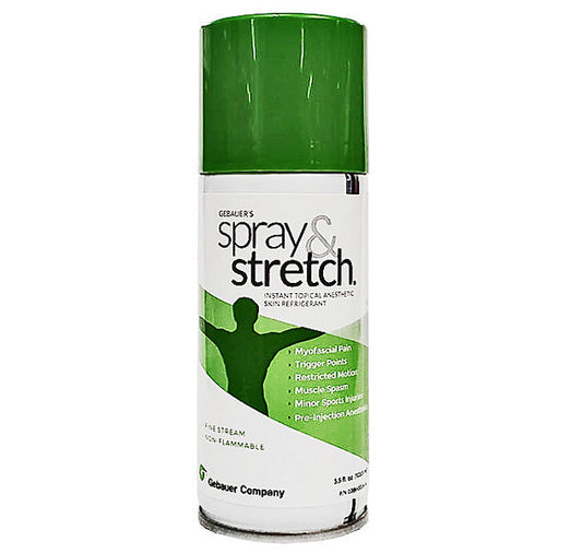 Gebauer's Spray and Stretch Topical Anesthetic Vapocoolant Spray