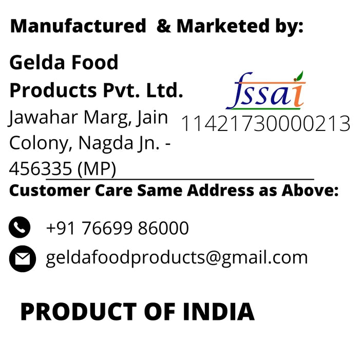 Gelda Foods Ratlami Sev - 500 gms
