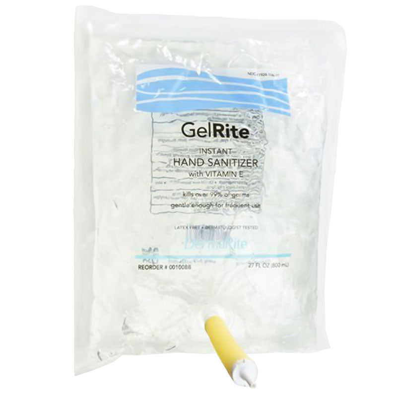 Gelrite Hand Sanitizer Dispenser Bag Refills 800 mL by Dermarite – Himkhand
