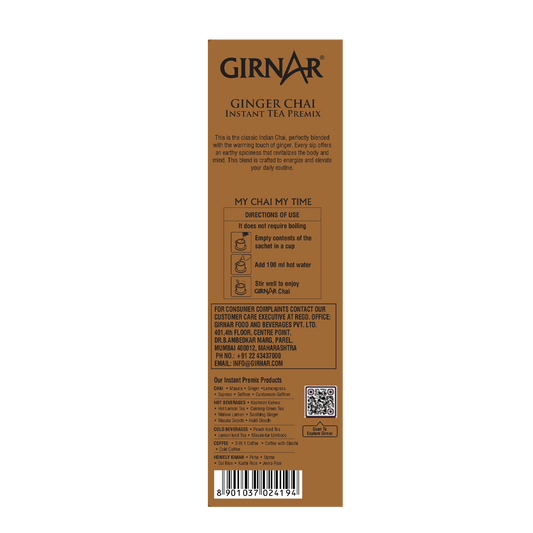 Girnar Instant Tea Premix With Ginger