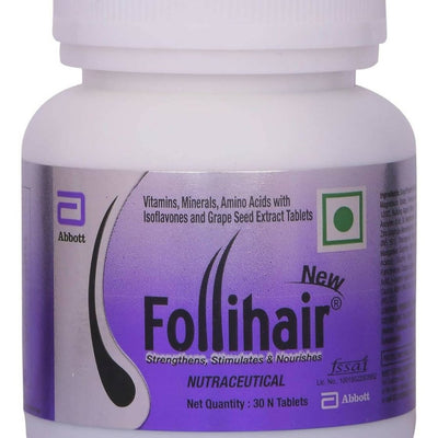 Abbott New Follihair Tablets, For Hair Growth