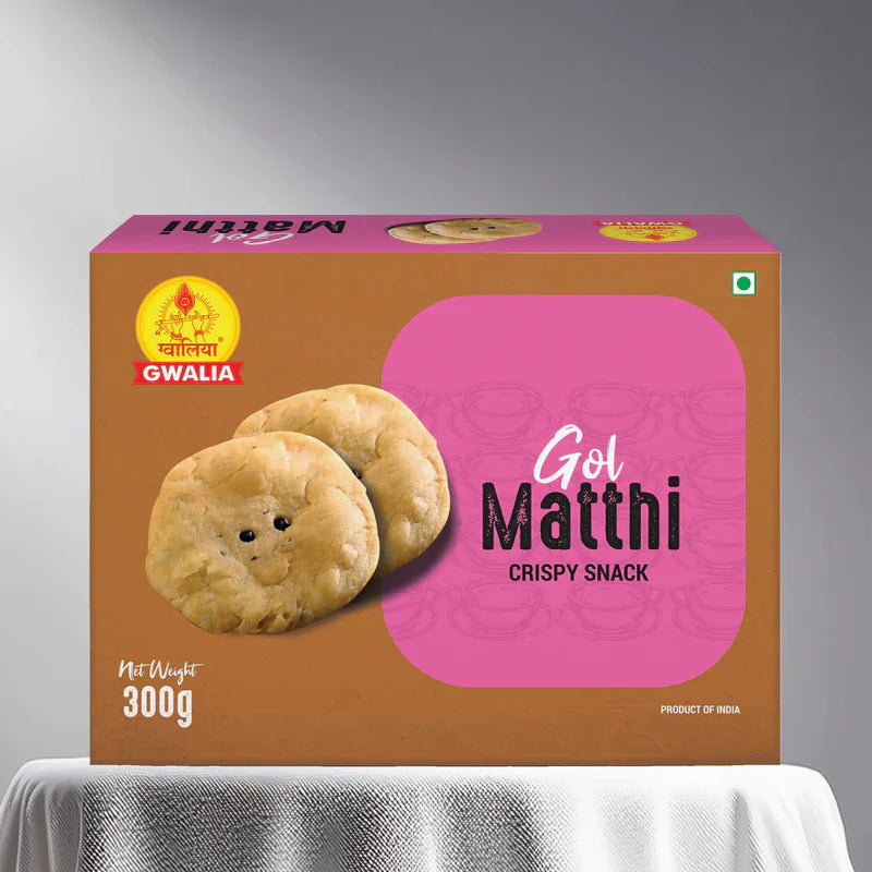 Gwalia Sweets Gol Mathi - 400 gms