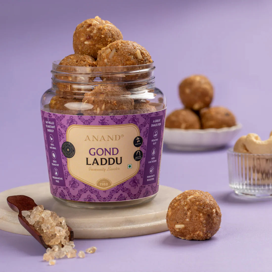 Anand Sweets & Savouries Jaggery Gond Laddu | 450 gms
