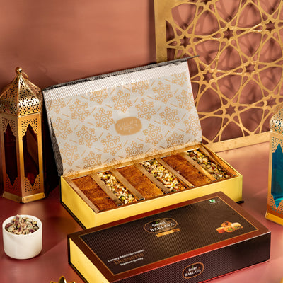 Gourmet Baklava Crescent Gift Box Of Dates Belloria & Tamaria
