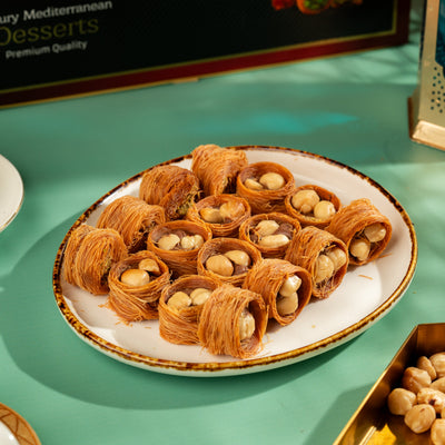 Classic Gourmet Baklava Chocolate Nest Gift Box