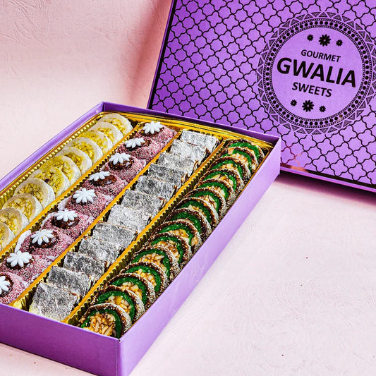 Gwalia Sweets Gourmet Kaju Mix Sweets - 500 gms