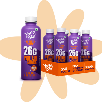 26g Protein Shake Double Chocolate - Pack of 24