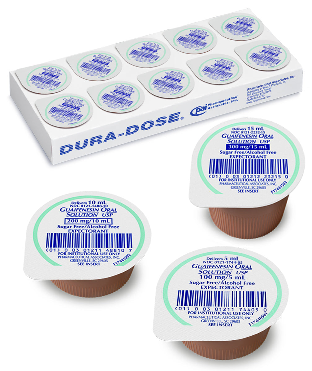 Guaifenesin Expectorant Oral Solution UD for Institutional Use 100ct