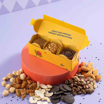 Bombay Sweet Shop Guilt-free Sweet Treats - Box of 3