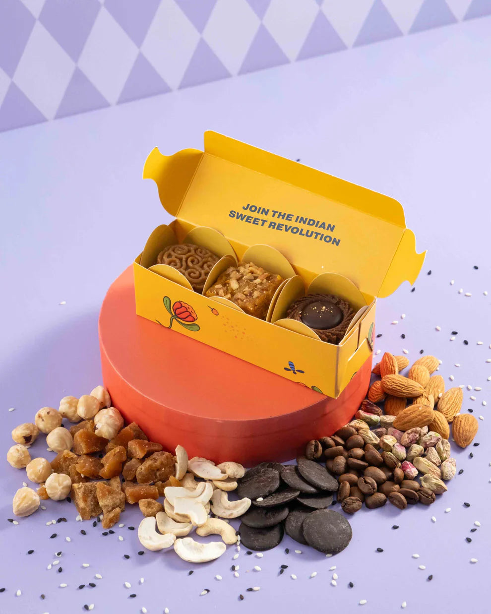 Bombay Sweet Shop Guilt-free Sweet Treats - Box of 3