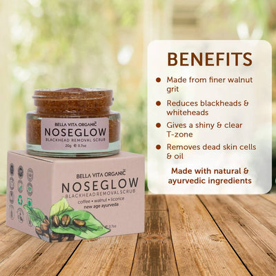 Bella Vita Organic Nose Glow Blackhead Removal Scrub