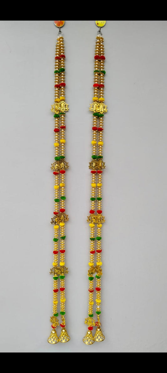 Handcrafted Long Hanging Toran for Home & Festive Decoration