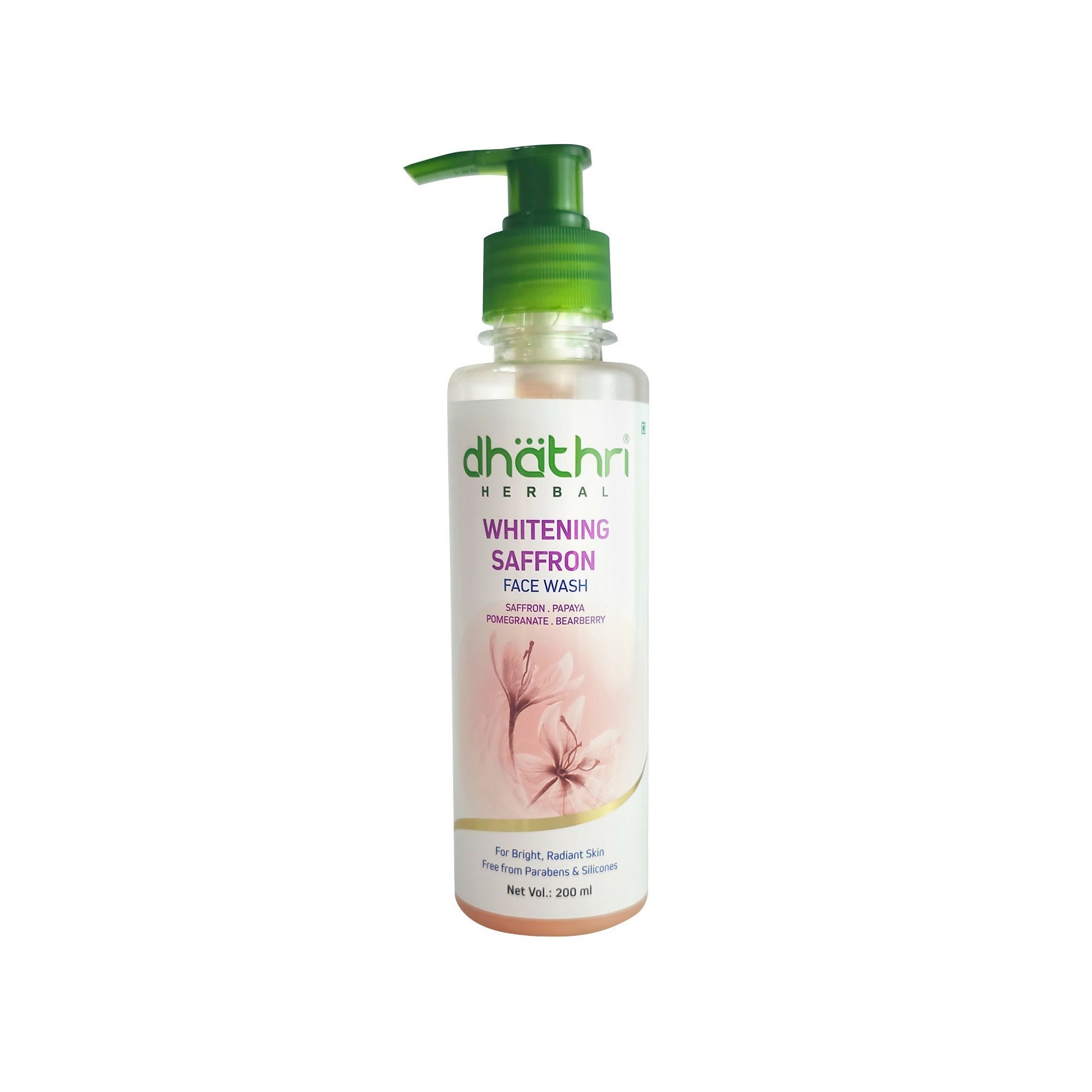 Dhathri Saffron Facewash To Reduce Blemishes & Enhance Glow