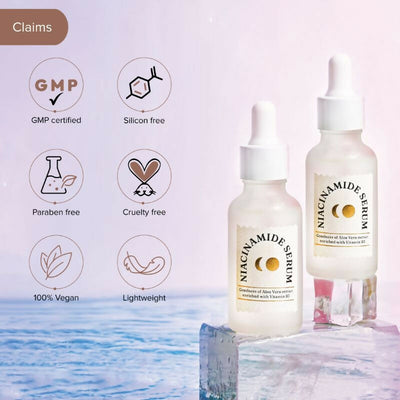 Dromen & Co Niacinamide Serum - Fights acne & blemishes Tighten Pores