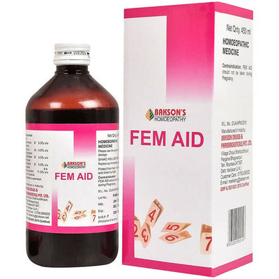 Bakson's Homeopathy Fem Aid Syrup