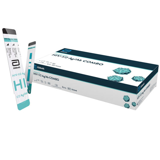 HIV-1/2 Antibodies and HIV-1 p24 Antigen Combo Tests 25/Box