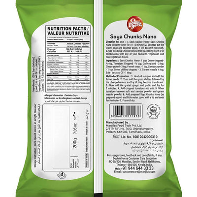 Double Horse Soya Chunks Nano