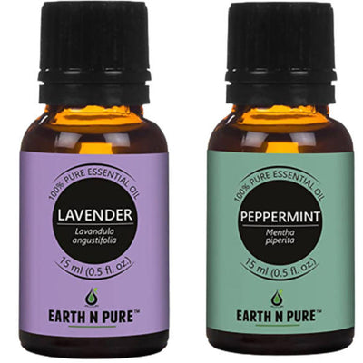 Earth N Pure Lavender & Peppermint Essential Oils