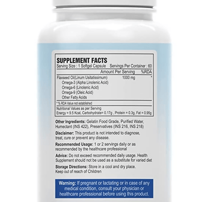 Alpspure Nutra Flaxseed Oil Capsules