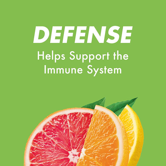 Halls Defense Cough Drops with Vitamin C, Assorted Citrus Flavor 30 Count