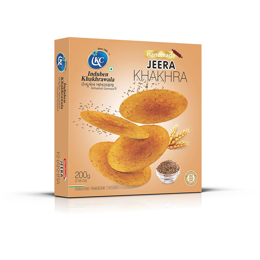 Induben Khakhrawala Handmade Jeera Khakhra 400 gms