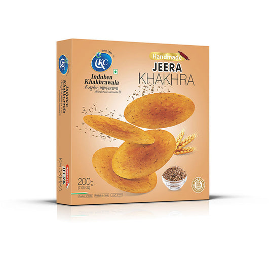 Induben Khakhrawala Handmade Jeera Khakhra 400 gms