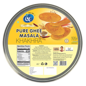 Induben Khakhrawala Handmade Pure Ghee Masala Khakhra 400 gms