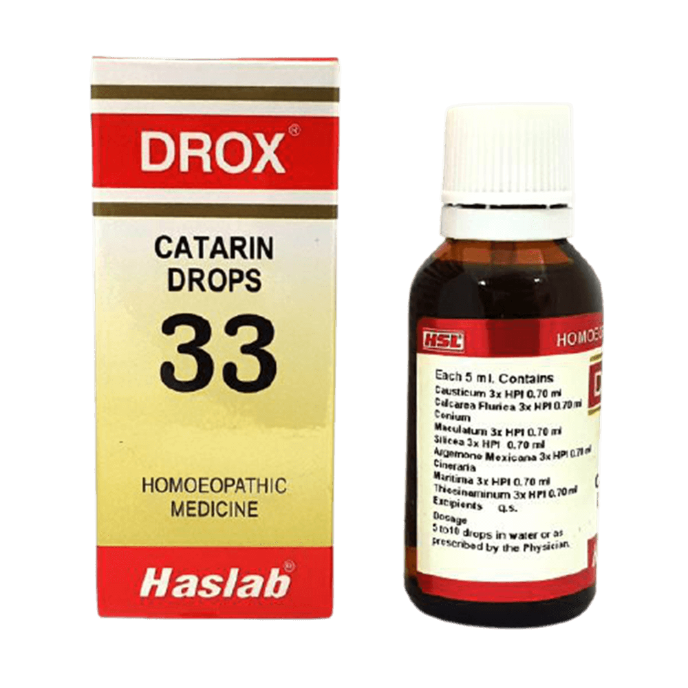 Haslab Homeopathy Drox 33 Catarin Drop – Himkhand