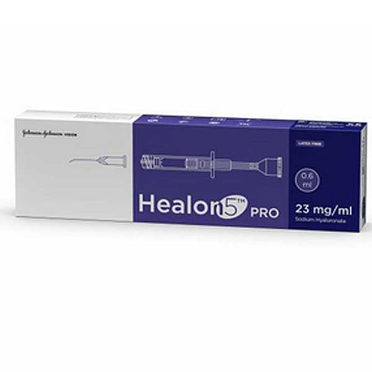 Healon5 Pro 0.6 mL Ophthalmic Viscoelastic Device Prefilled Syringe **Refrigerated** (RX)