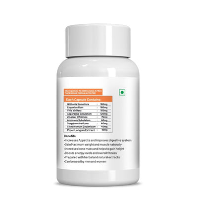 Ae Naturals Health Tone Weight Gain Capsules