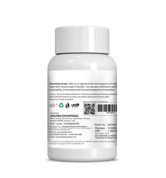 Ae Naturals Health Tone Weight Gain Capsules