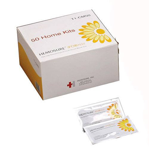 Fecal Specimen Collection Kit Hemosure Home Kit Mailer Collection Paper, 50/Box
