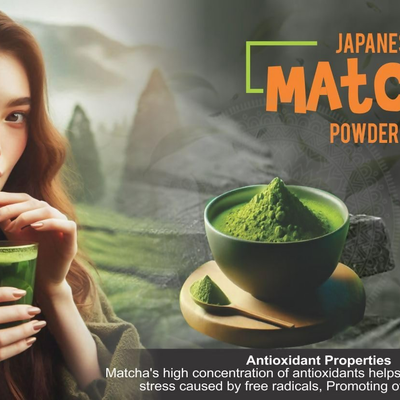 Eteasy Japanese Matcha Coffee Powder