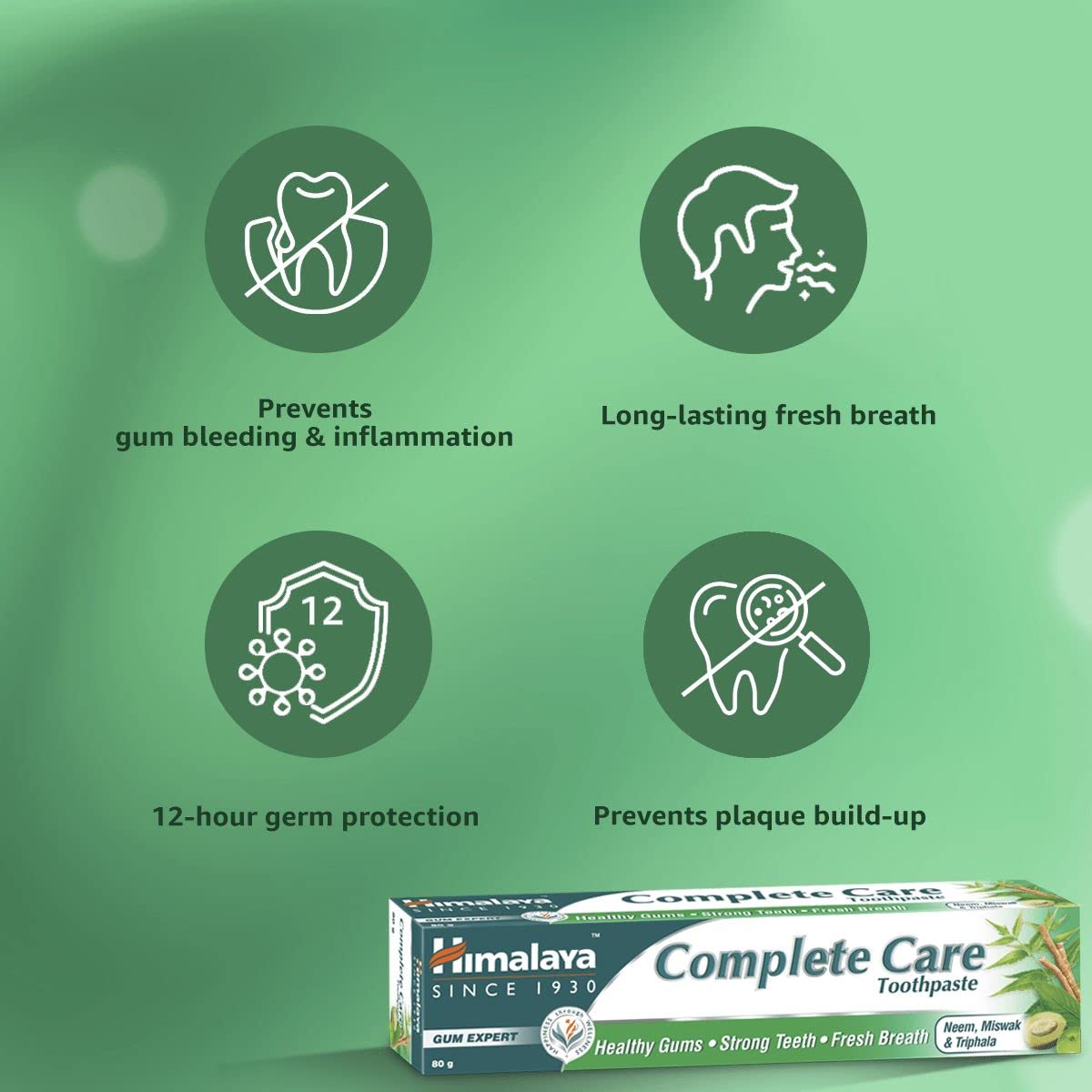 Himalaya Complete Care Toothpaste, For Healthy Gums & Strong Teeth