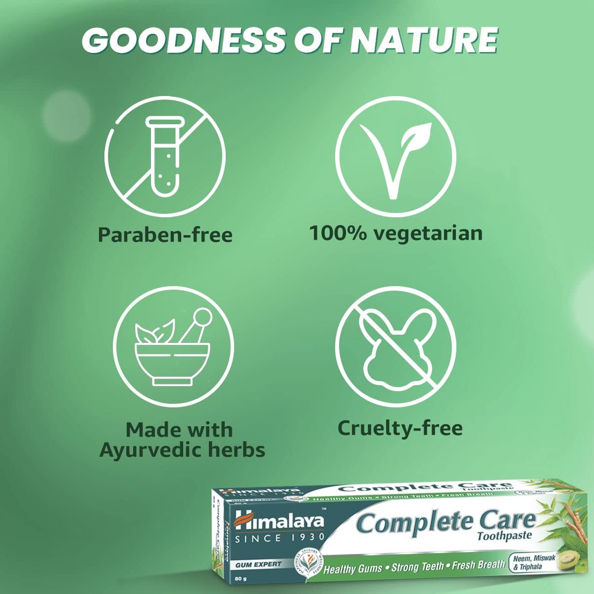 Himalaya Complete Care Toothpaste, For Healthy Gums & Strong Teeth
