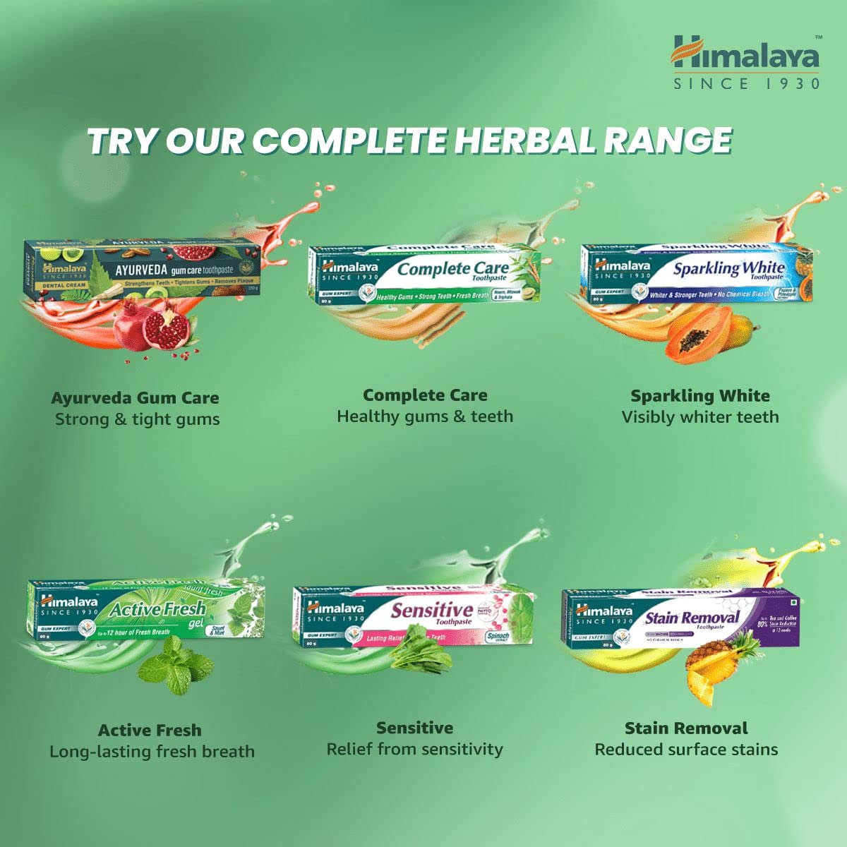 Himalaya Complete Care Toothpaste, For Healthy Gums & Strong Teeth