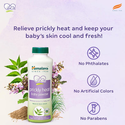 Himalaya Prickly Heat Baby Powder with Neem and Yashada Bhasma