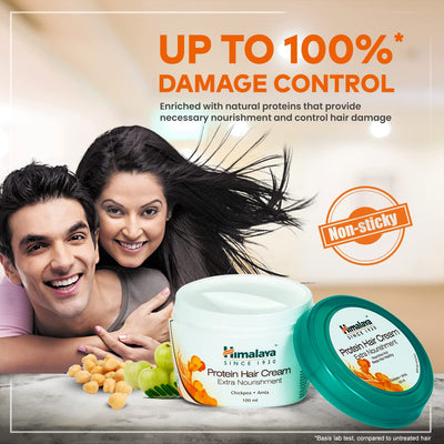 Himalaya Protein Hair Cream, Keeps Hair Healthy (100 ml)
