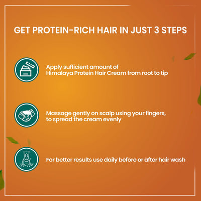 Himalaya Protein Hair Cream, Keeps Hair Healthy (100 ml)