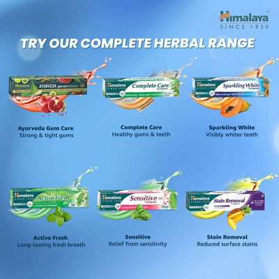 Himalaya Sparkling White Toothpaste, For Whiter & Stronger Teeth