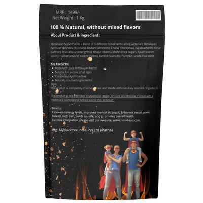 Himkhand Superfood (100% Natural with satisfaction guarantee) Free 250g Trial Pack