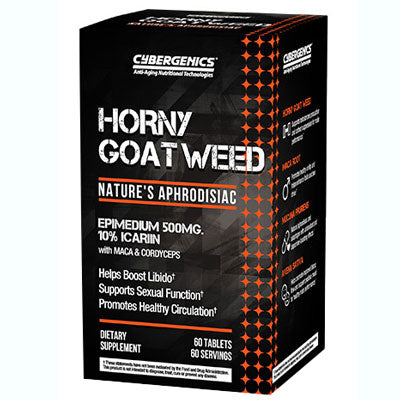 Horny Goat Weed with Maca Herbal Sexual Health Supplement 60 Count
