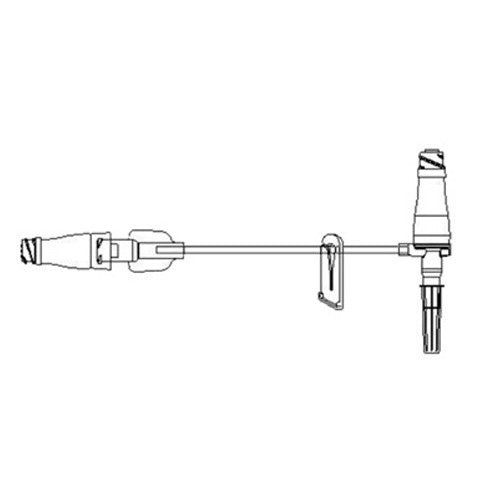 Microbore Extension Set with Removable MicroClave Connector