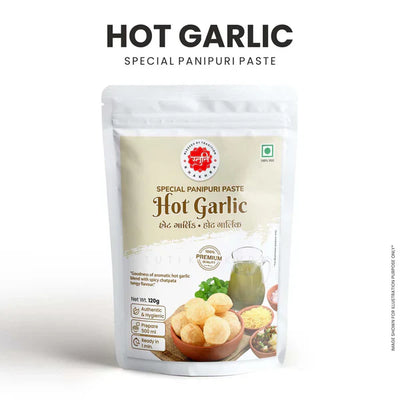 Stuti Hot Garlic - Panipuri Paste (Pack of 3) | 120 gms